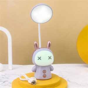 Cute LED Desk Lamp With USB Charging Port
