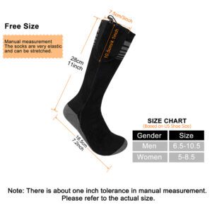Heated Socks For Men Rechargeable Electric Battery Heated Stockings